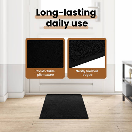 Matta-runner Svart 50 x 150 cm 100% Polypropen Tuft