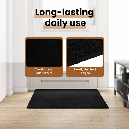 Matta-runner Svart 100 x 150 cm 100% Polypropen Tuft