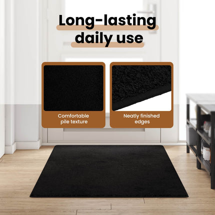 Matta-runner Svart 100 x 250 cm 100% Polypropen Tuft