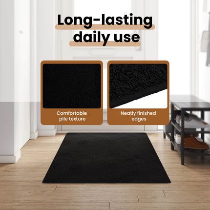 Matta-runner Svart 100 x 300 cm 100% Polypropen Tuft