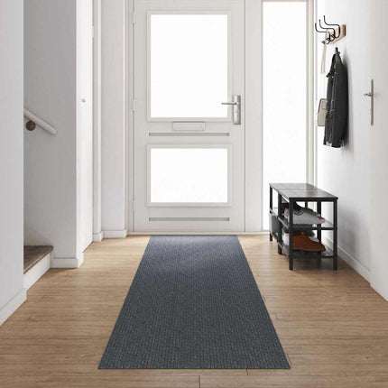 Matta-runner Grå 80 x 500 cm tyg