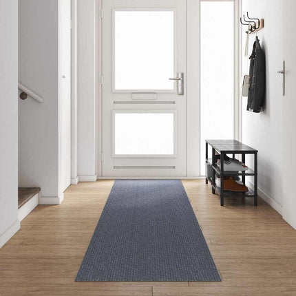 Matta-runner Ljusgrå 80 x 500 cm tyg