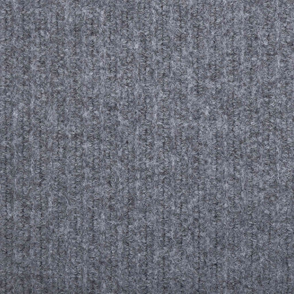 Matta-runner Ljusgrå 80 x 500 cm tyg
