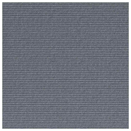 Matta-runner Ljusgrå 100 x 100 cm tyg