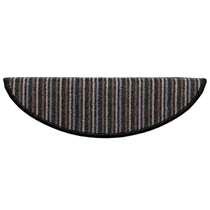 Självhäftande trappmattor 15 st 56 x 17 x 3 cm Non-Slip