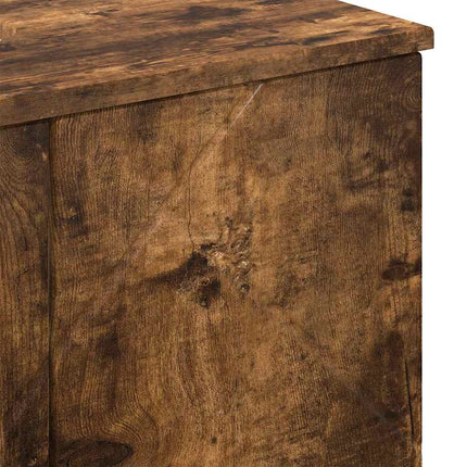 Badrumsmöbelset 3 st Rökt ek 61 x 35 x 64 cm