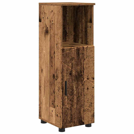 Badrumsmöbelset 5 st Gammalt trä 61 x 35 x 64 cm