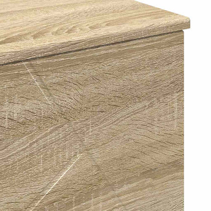 Badrumsmöbelset 3 pcs Sonoma-ek Konstruktions trä och metall