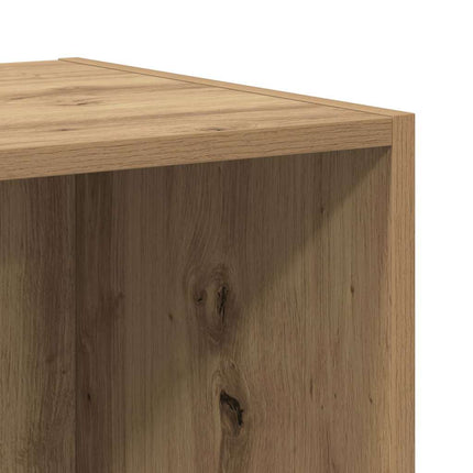 TV-bänkset Väggmonterad 3 pcs Artisan Ek Konstruerat trä