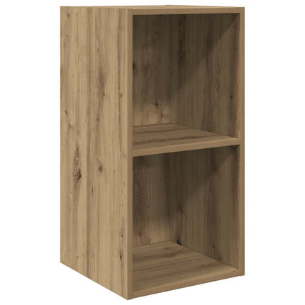 TV-bänkset Väggmonterad 4 pcs Artisan Ek Konstruerat trä