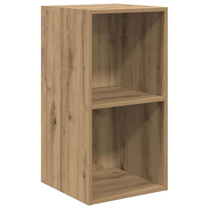 TV-bänkset Väggmonterad 4 pcs Artisan Ek Konstruerat trä