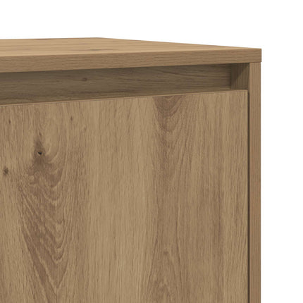 Skåp 2 pcs artisan ek 70 x 41 x 75 cm Konstruerat trä