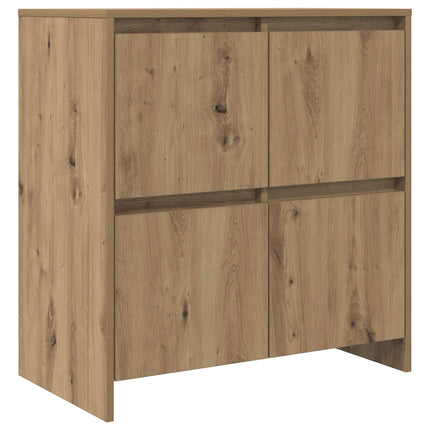 Skåp 2 pcs artisan ek 70 x 41 x 75 cm Konstruerat trä