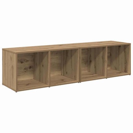 TV-bänkset 2 pcs Artisan Ek 37 x 35 x 72 cm Konstruerat trä