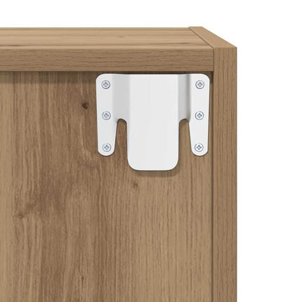 TV-bänkset 2 pcs Artisan Ek 37 x 37 x 142,5 cm Konstruerat trä