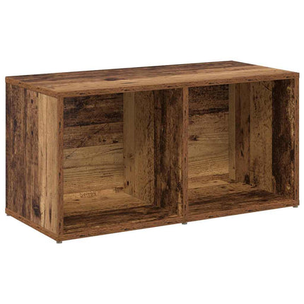 TV-bänkset 4 pcs Gammalt trä 37 x 37 x 72 cm Konstruerat trä