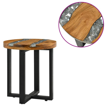 Kaffeebord Brun 40 x 40 x 45 cm Massivt teakträ