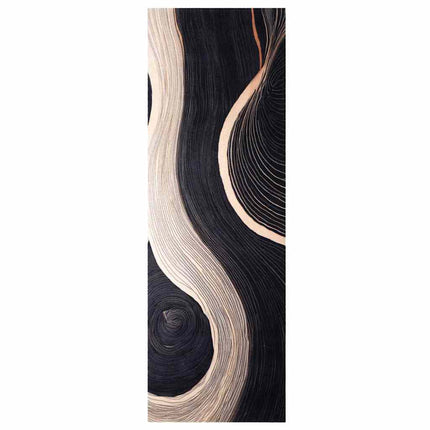 Köksmatta Svart 180 x 60 cm Sammet