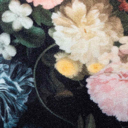 Köksmatta Svart 180 x 60 cm Sammet