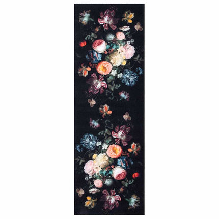 Köksmatta Svart 180 x 60 cm Sammet