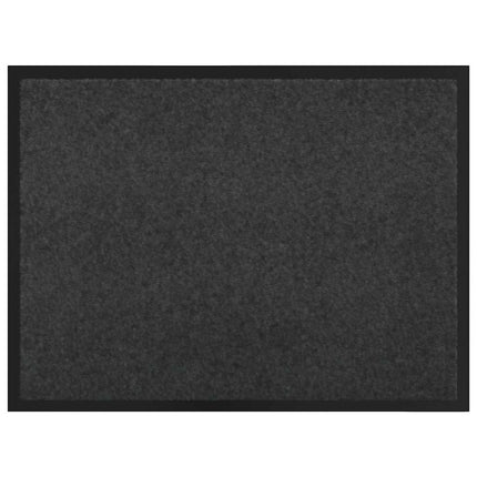 Dörrmatta Antracit 60 x 40 x 1.2 cm Teddytyg