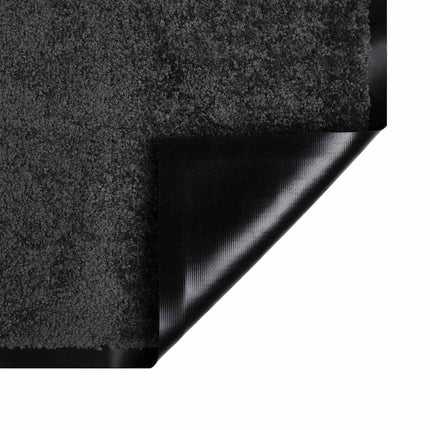 Dörrmatta Antracit 60 x 40 x 1.2 cm Teddytyg