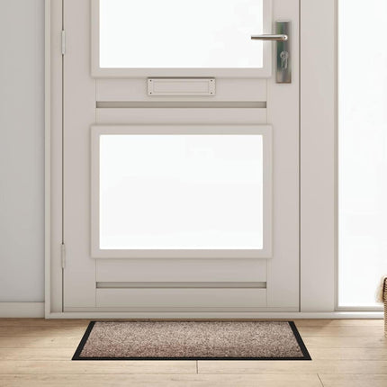 Dörrmatta Beige 60 x 40 x 1.2 cm Teddytyg