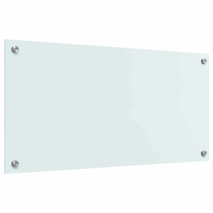 Köksskydd Mjölk 80 x 40 cm härdat glas
