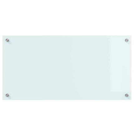 Köksskydd Mjölk 80 x 40 cm härdat glas