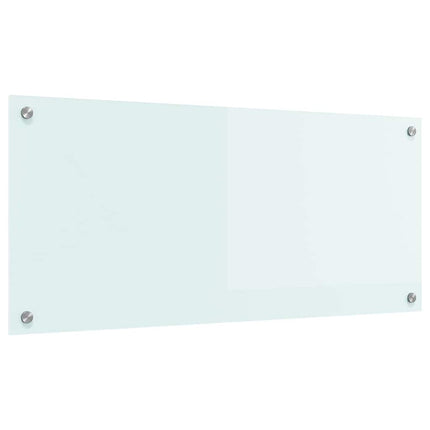 Köksskydd Mjölk 90 x 40 cm härdat glas