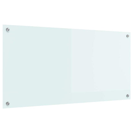 Köksskydd Mjölk 100 x 50 cm härdat glas