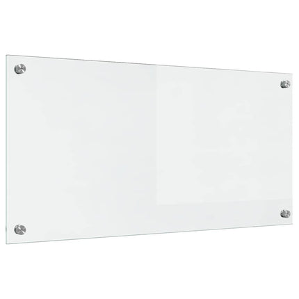 Köksskydd Transparent 80 x 40 cm härdat glas