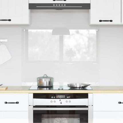 Köksskydd Transparent 80 x 60 cm härdat glas
