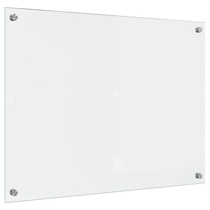 Köksskydd Transparent 80 x 60 cm härdat glas