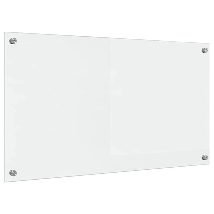Köksskydd Transparent 90 x 50 cm härdat glas