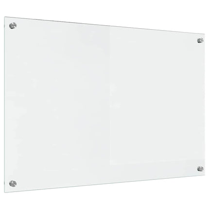 Köksskydd Transparent 90 x 60 cm härdat glas