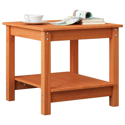 Kaffeebord Vaxbrun 50 x 50 x 45 cm Massiv furu