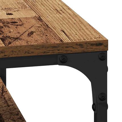 Kaffeebord Gammalt trä 80 x 50 x 40 cm Konstruerat trä