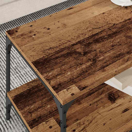 Kaffeebord Gammalt trä 80 x 50 x 40 cm Konstruerat trä