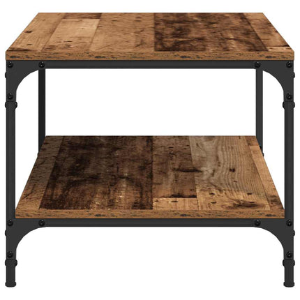 Kaffeebord Gammalt trä 80 x 50 x 40 cm Konstruerat trä