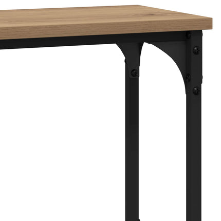 Konsolbord Artisan Ek 100 x 22,5 x 75 cm Konstruerat trä