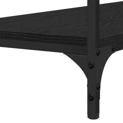 Konsolbord Övrigt Svart ek 100 x 34.5 x 75 cm Konstruerat trä