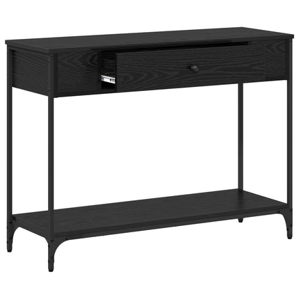 Konsolbord Övrigt Svart ek 100 x 34.5 x 75 cm Konstruerat trä