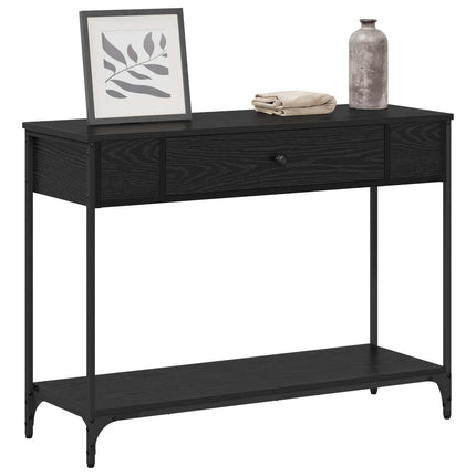 Konsolbord Övrigt Svart ek 100 x 34.5 x 75 cm Konstruerat trä