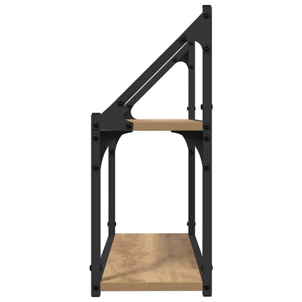 Vägg hylla med hylla artisan ek 60 x 21 x 51 cm Konstruerat trä