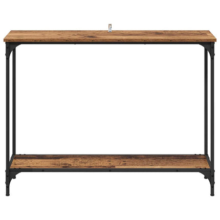Konsolbord Gammalt trä 101 x 30.5 x 75 cm Konstruerat trä
