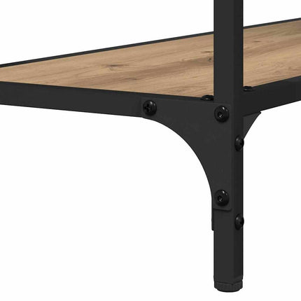 Konsolbord artisan ek 101 x 30.5 x 75 cm Konstruerat trä