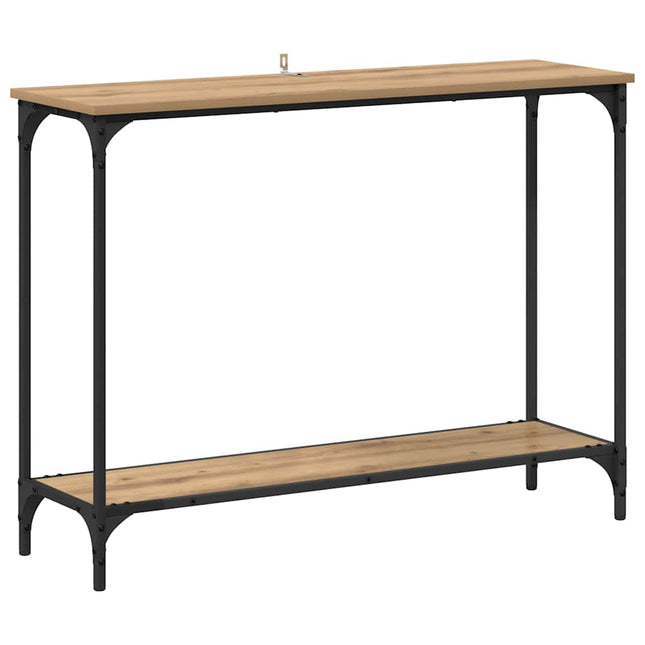 Konsolbord artisan ek 101 x 30.5 x 75 cm Konstruerat trä
