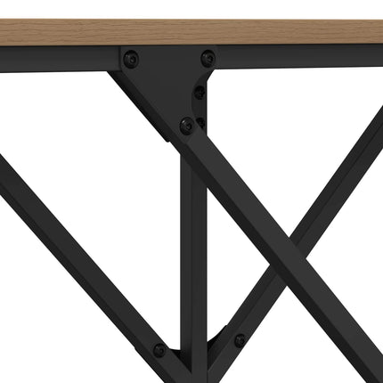 Konsolbord artisan ek 140 x 29 x 75 cm Konstruerat trä