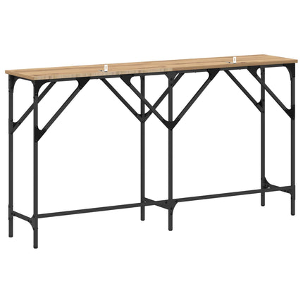 Konsolbord artisan ek 140 x 29 x 75 cm Konstruerat trä